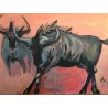 Gnus's Rock'n Roll (120cm x100cm)